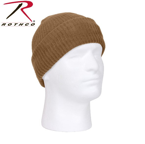 ROTHCO ACRYLIC WATCH CAP (BEANIE) COYOTE BROWN - Tophatter Daily Deals