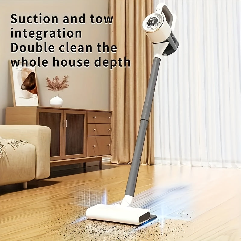 Handheld Stick Vacuum Mop Combo Cleaner Appliances > Vacuum Cleaners > Stick Vacuums - Tophatter Daily Deals