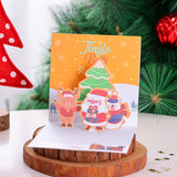 3D Christmas Stereoscopic Greeting Cards Thanksgiving Day Blessing Model H004 0 - Tophatter Daily Deals