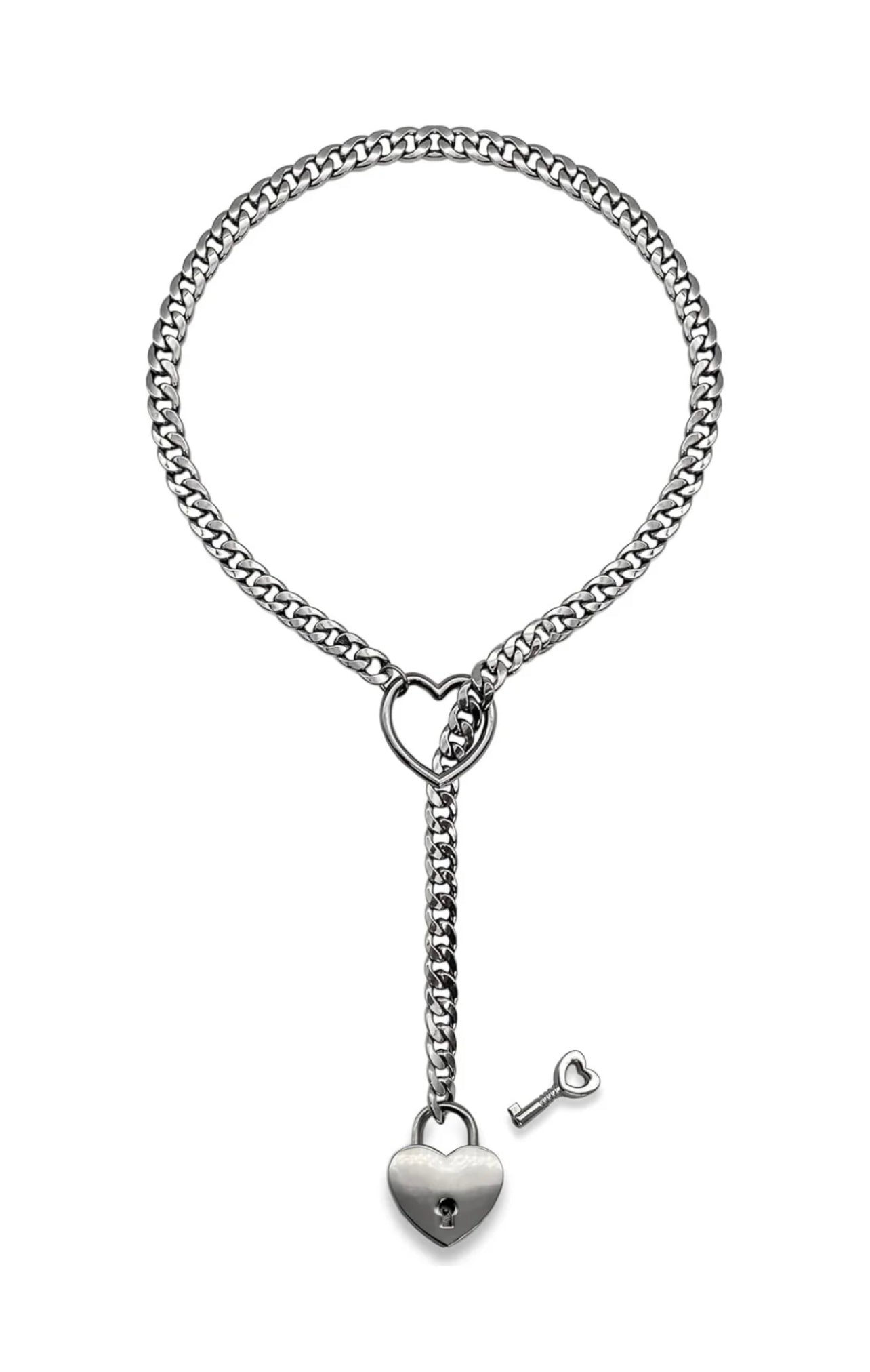 Lock & Key Slip Chain - Tophatter Daily Deals