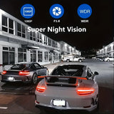 4-Channel Car DVR Dash Cam – 1080P Front, 720P Side & Rear, Night Vision Automotive - Tophatter Daily Deals