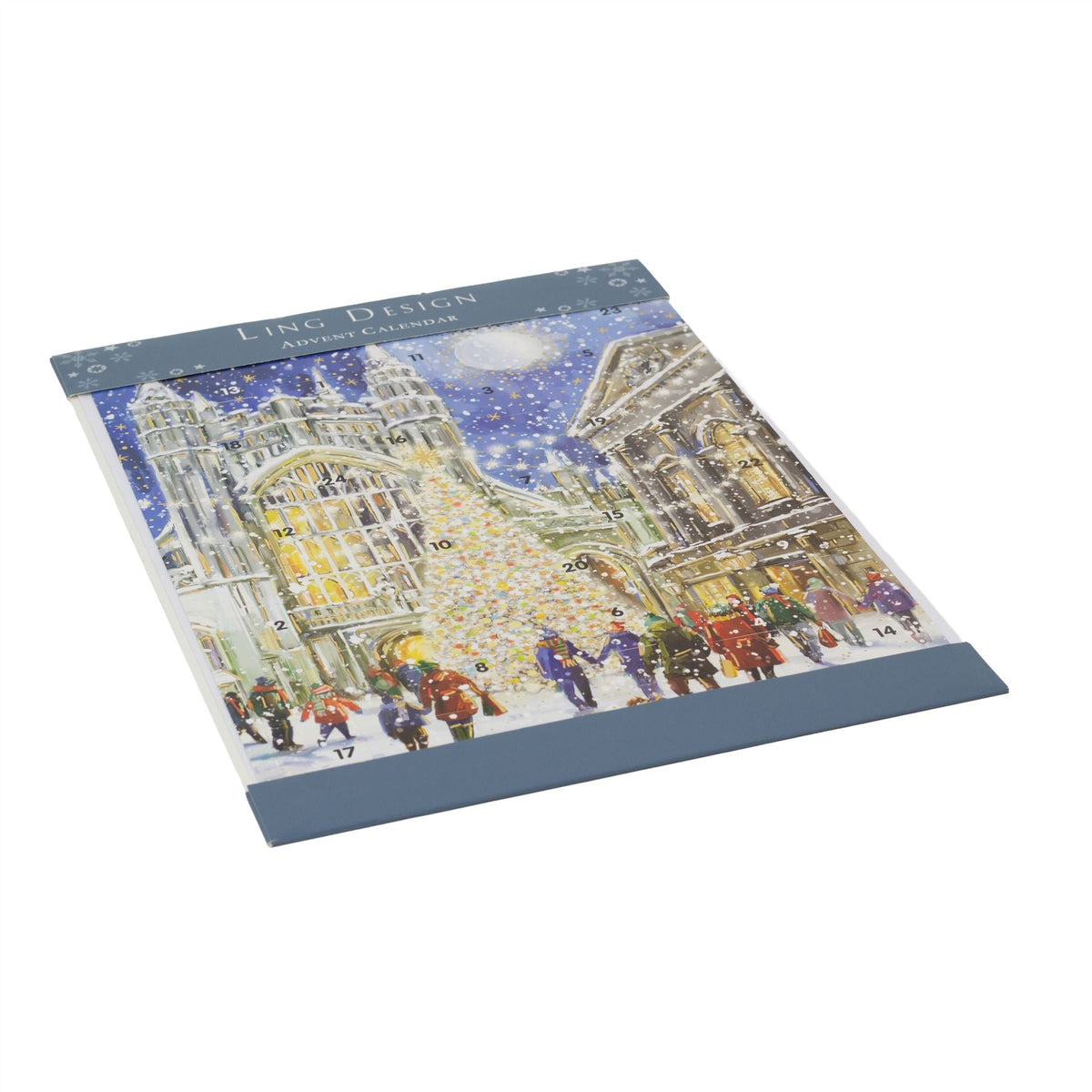 Christmas Eve Advent Calendar | Traditional Cathedral Christmas Advent Calendar Advent Calendar - Tophatter Daily Deals
