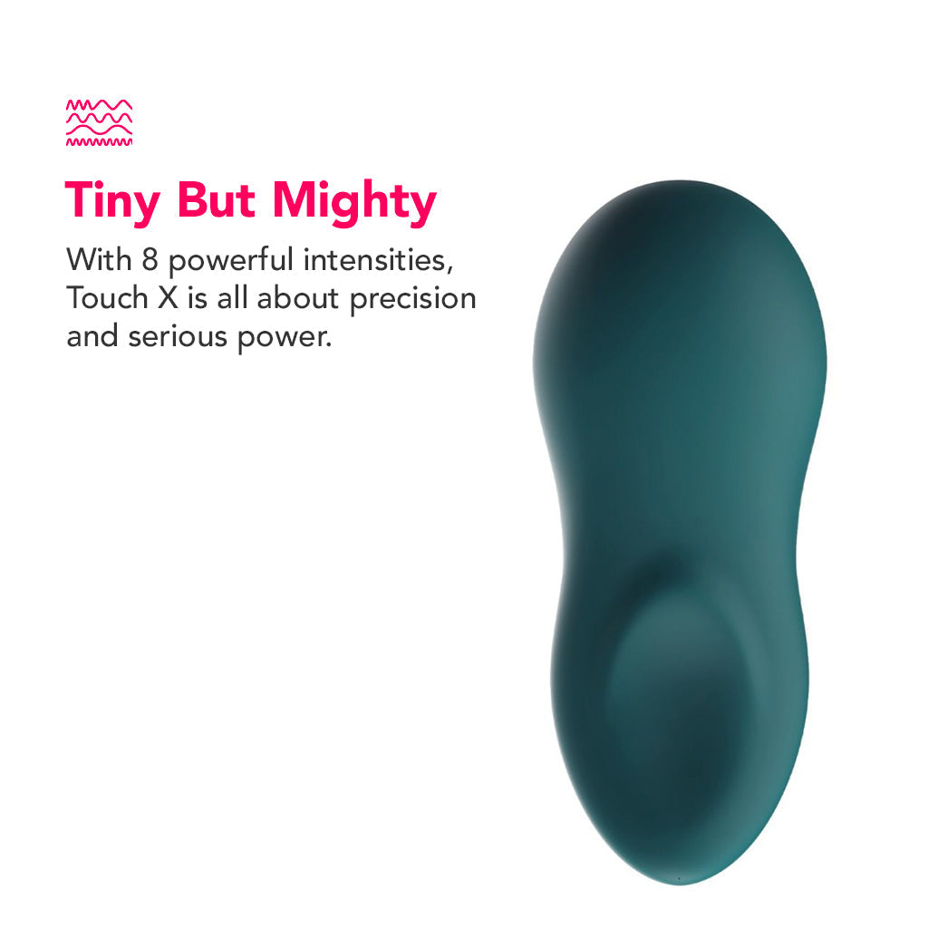 We-Vibe Touch X Magic Multitasker Vibe in Green Velvet Vibrators > Clitoral Stimulators - Tophatter Daily Deals