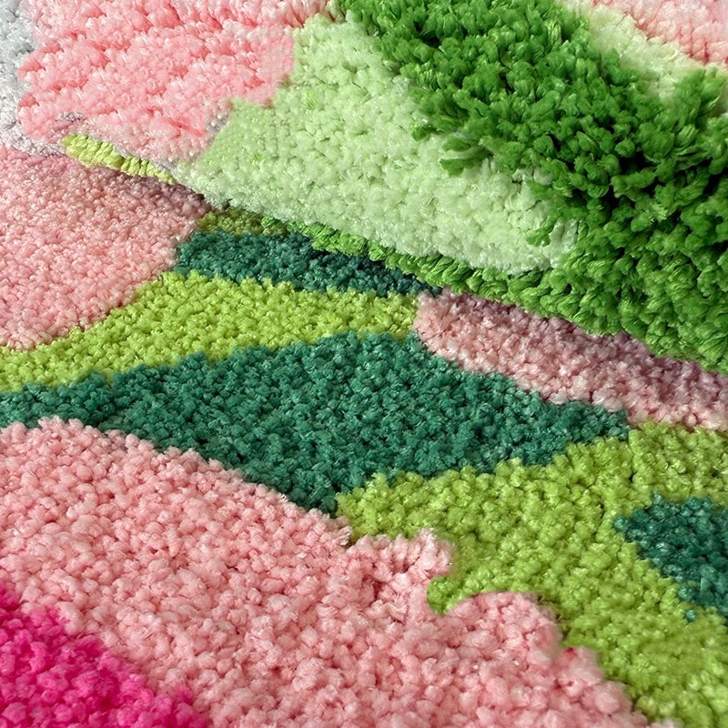 Pink Tulips Carpet 0 - Tophatter Daily Deals