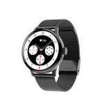 Bluetooth Call Smart Bracelet Wireless Charging Heart Rate Blood Pressure Black steel USB 0 - Tophatter Daily Deals