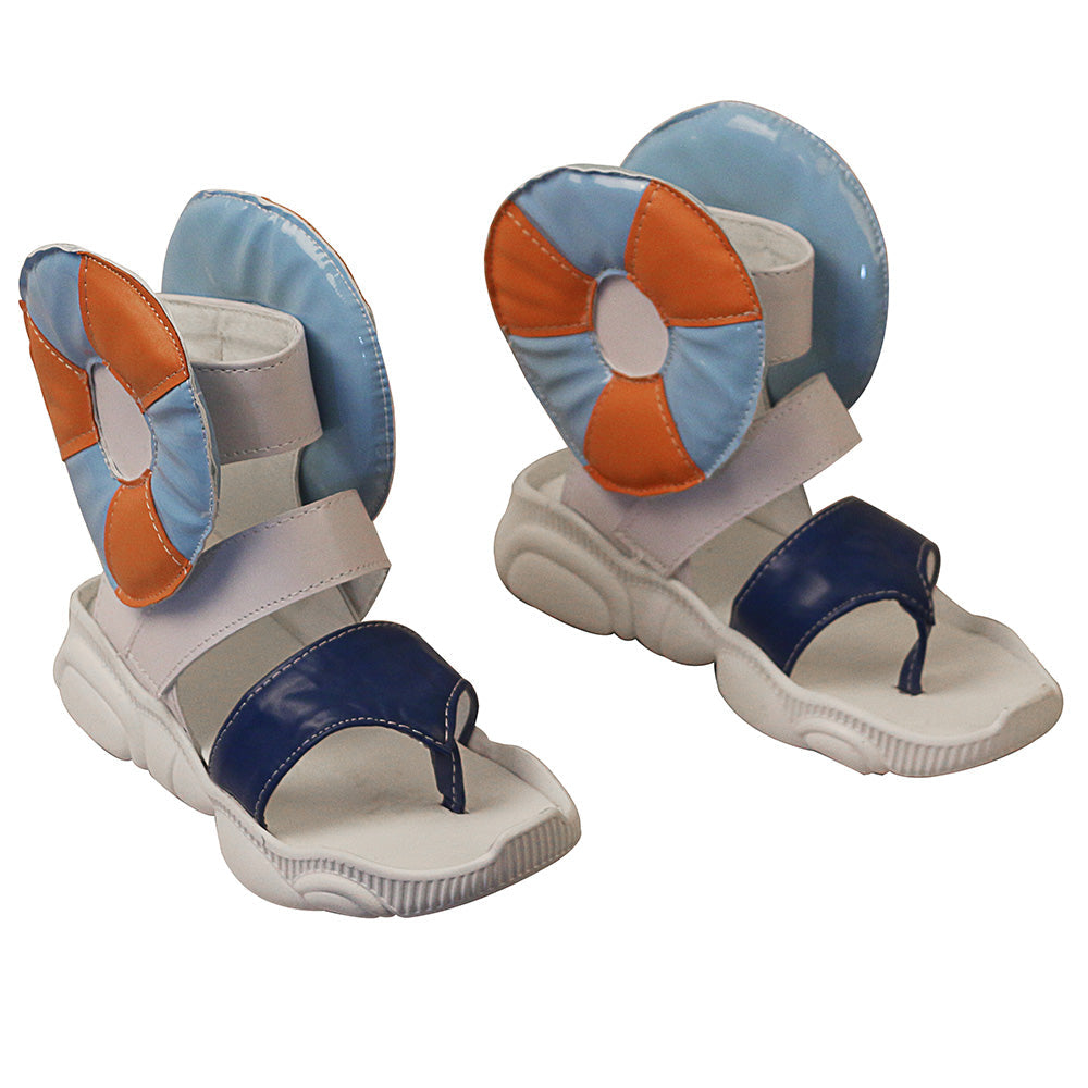 Pokemon Sword And Shield Nessa Blue White Cosplay Shoes 鞋子 - Tophatter Daily Deals
