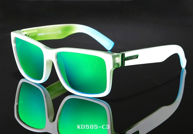 Revamp Of Sport Men Sunglasses Polarized KDEAM Shockingly Colors C3 Polarized With Box Sunglasses - Tophatter Daily Deals