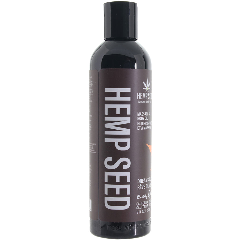 Hemp Seed Massage Oil 8oz/236ml in Dreamsicle Sensual Love > Massage - Tophatter Daily Deals