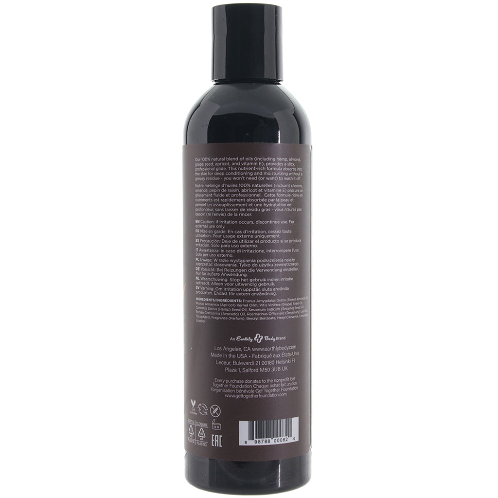 Hemp Seed Massage Oil 8oz/236ml in Dreamsicle Sensual Love > Massage - Tophatter Daily Deals