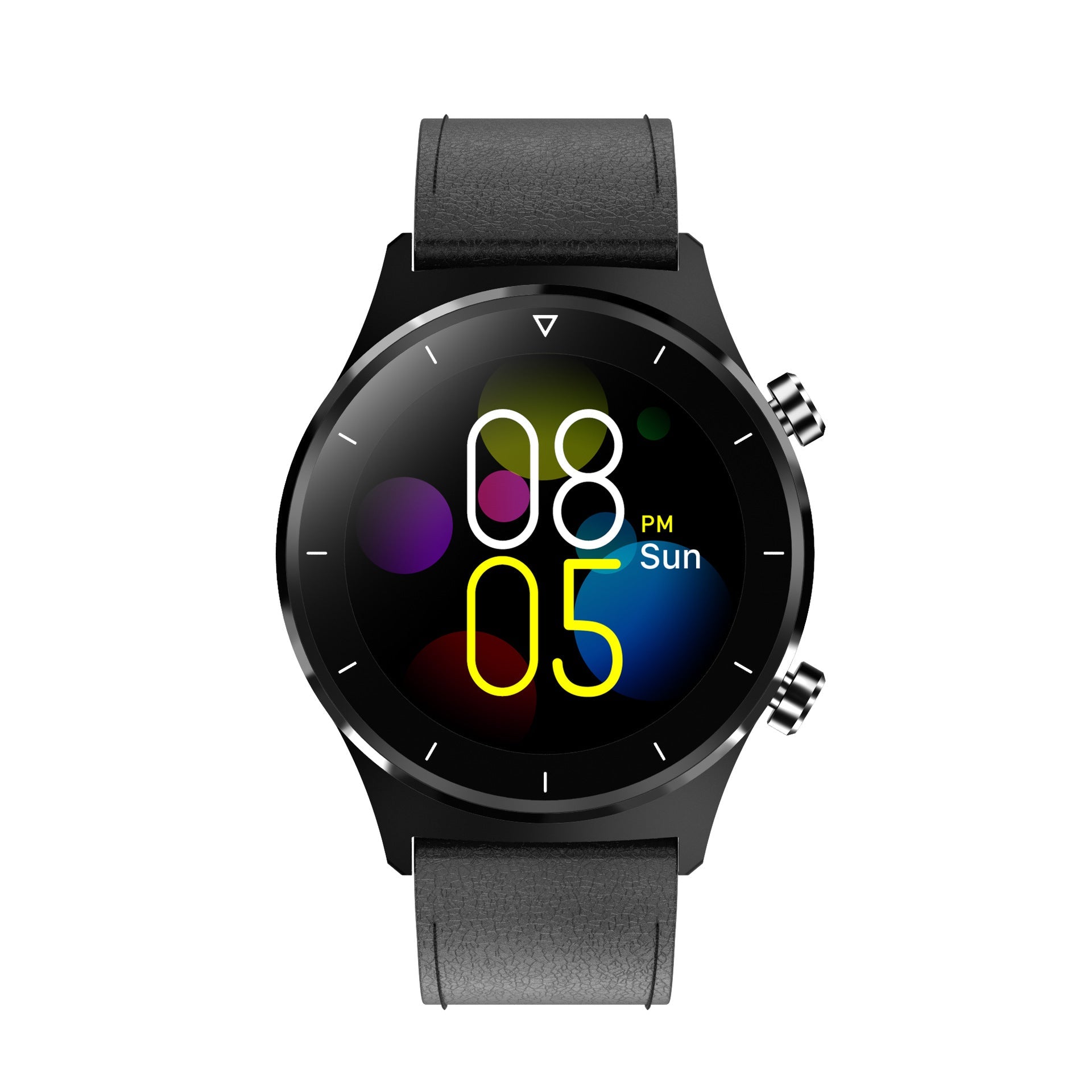 Bluetooth Camera Bracelet Pedometer Heart Rate Blood Pressure Call Black leather USB 0 - Tophatter Daily Deals