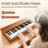 Electronic Keyboard Piano for Beginners Musical Instruments - Tophatter Daily Deals