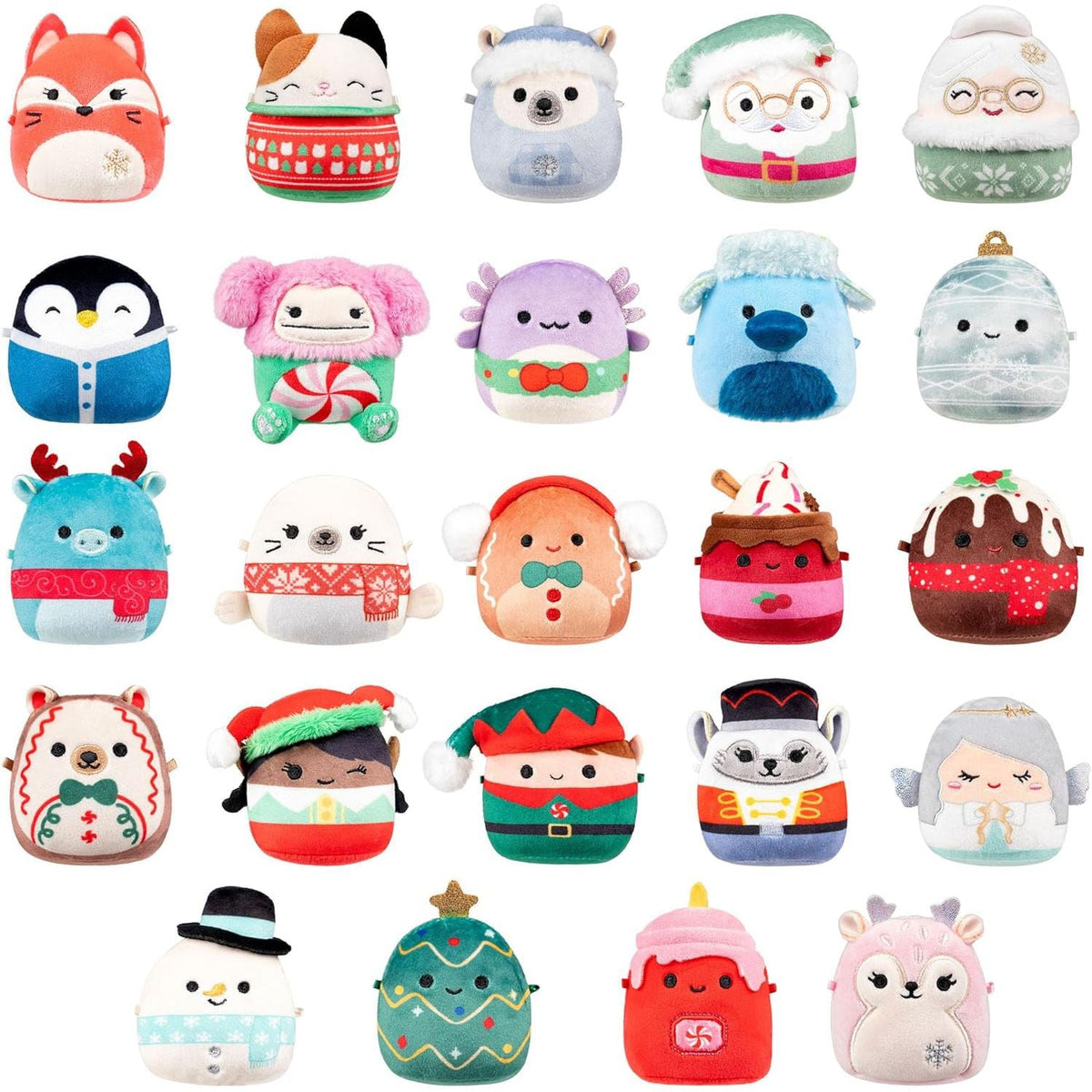 Squishmallows Micromallows Christmas Advent Calendar | Toy Christmas Calendar Advent Calendar - Tophatter Daily Deals