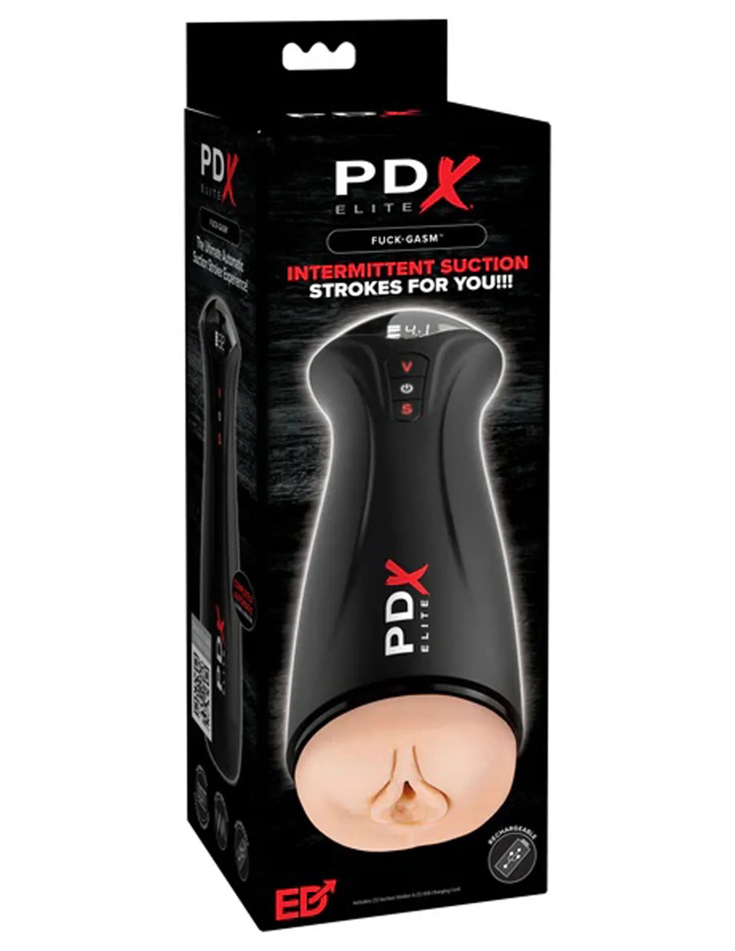 PDX Elite Fuck-Gasm (Light) – Powerful Suction and Vibration Stroker > Sex Toys For Men > Masturbators Premium - Tophatter Daily Deals