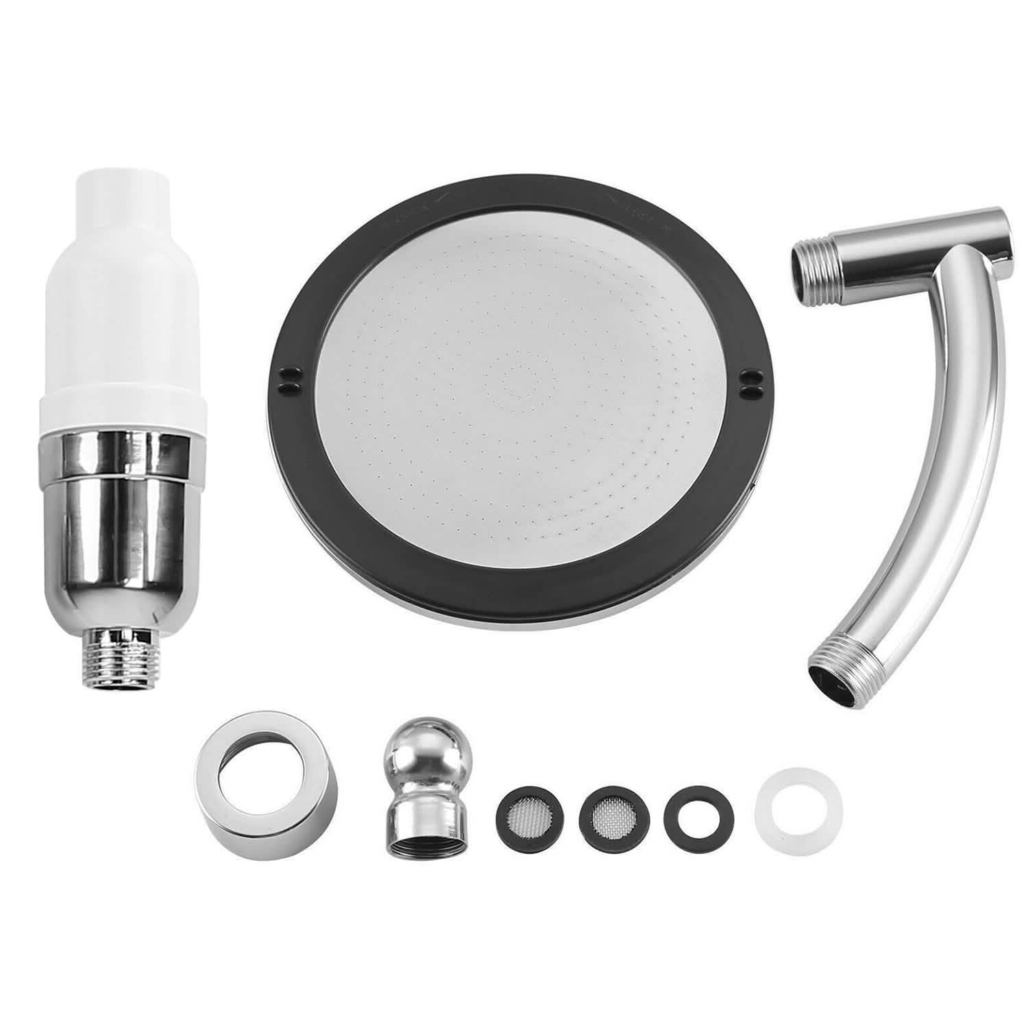 5.5-Inch High Pressure Shower Head Bath - Tophatter Daily Deals