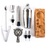 550 ML Stainless Steel Cocktail Kit Wine & Dining - Tophatter Daily Deals