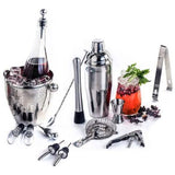 550 ML Stainless Steel Cocktail Kit Wine & Dining - Tophatter Daily Deals