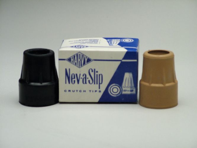 Replacement Crutch Tip - 3-4" & 7-8" Diameter Tan - Tophatter Daily Deals
