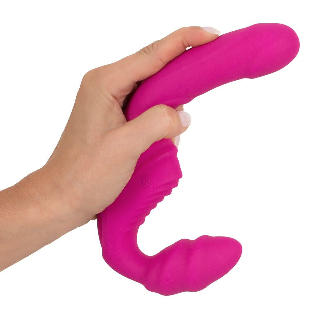 Vibrating Strapless StrapOn 2 – Dual Vibrator Strapless Strap-On > Dildos > Strapless Strap Ons - Tophatter Daily Deals