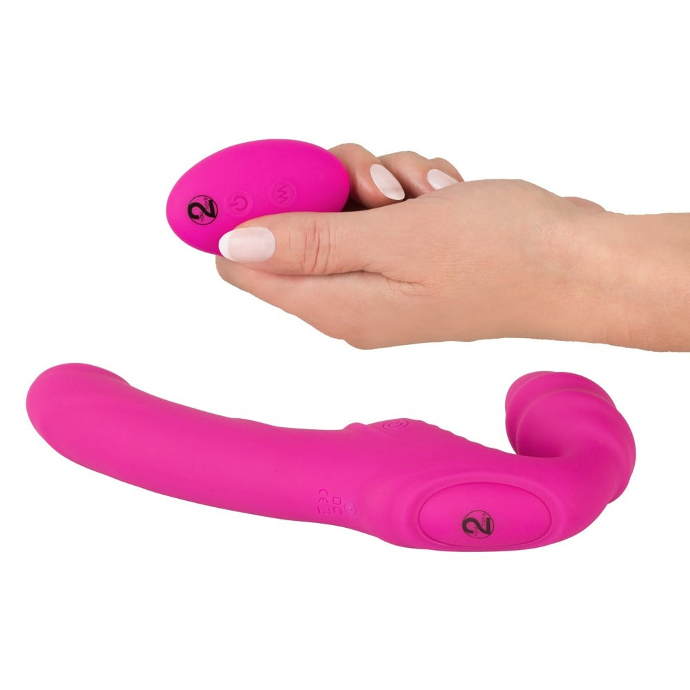 Vibrating Strapless StrapOn 2 – Dual Vibrator Strapless Strap-On > Dildos > Strapless Strap Ons - Tophatter Daily Deals