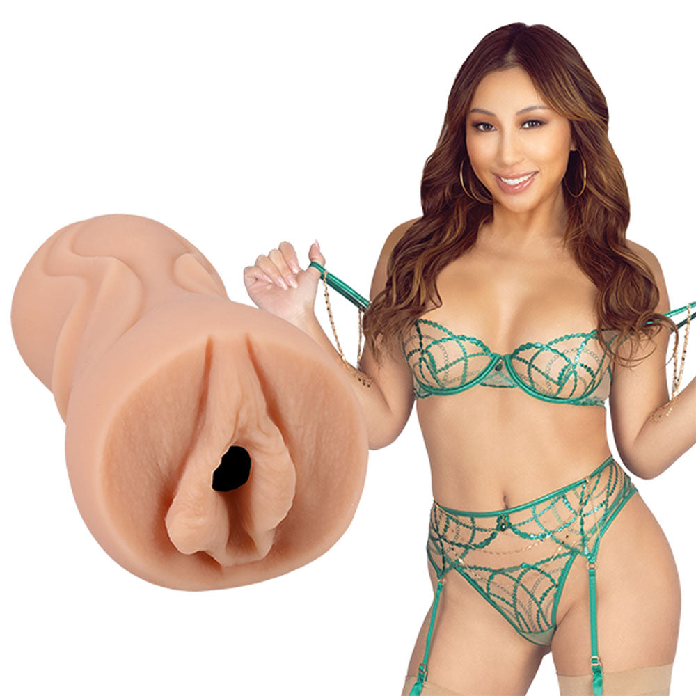 Nicole Doshi Signature Stroker – Handcrafted Ultraskyn Tight Textured Stroker > Sex Toys For Men > Masturbators > Pornstar - Tophatter Daily Deals