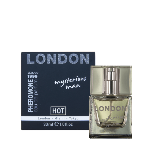 Hot Pheromone Perfume London Mysterious Man 30ml – Masculine Fragrance > Essentials > Aphrodisiacs - Tophatter Daily Deals
