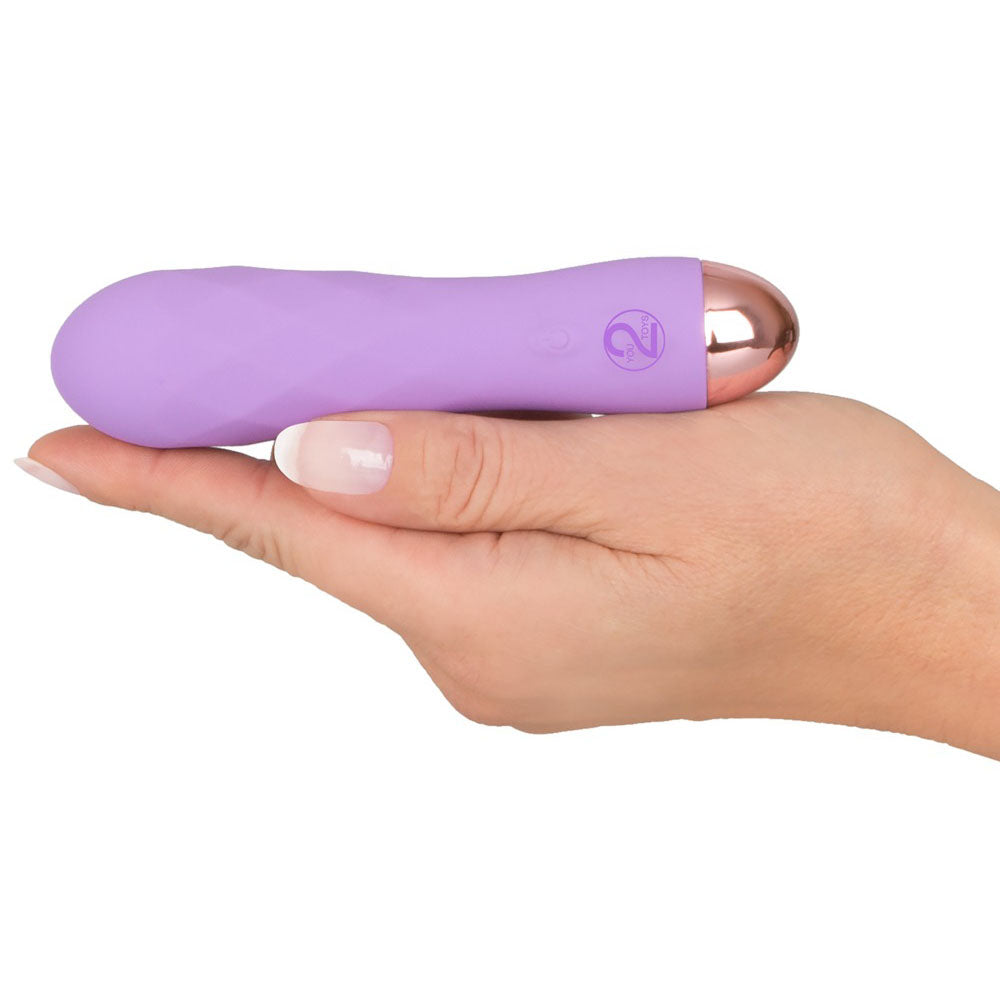 Cuties Silk Touch Rechargeable Mini Vibrator Purple > Vibrators > Mini Vibrators - Tophatter Daily Deals