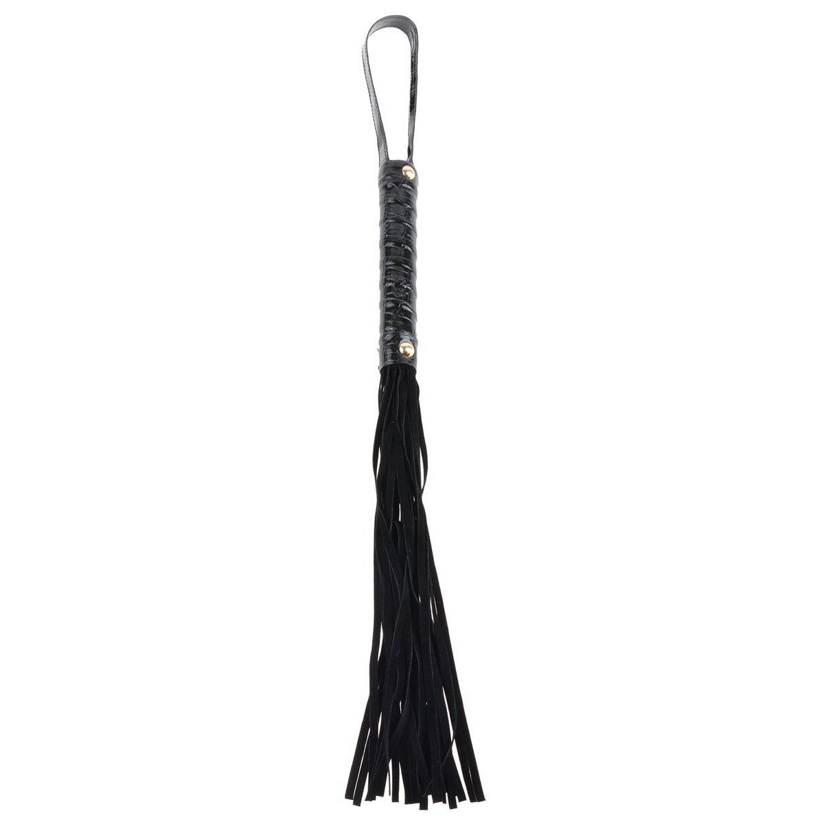 Fetish Fantasy Gold Cat-O-Nine Flogger in Black Floggers - Tophatter Daily Deals