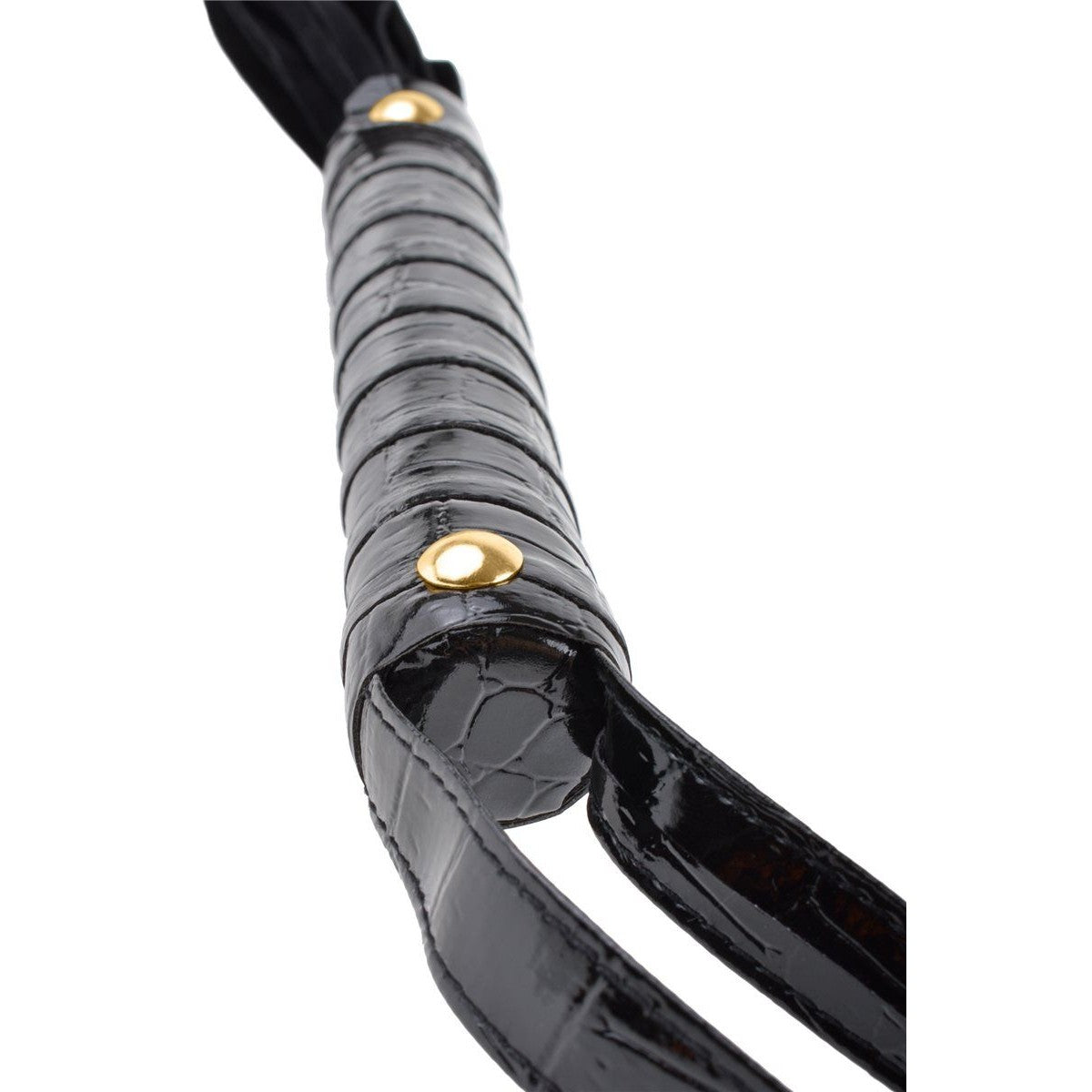Fetish Fantasy Gold Cat-O-Nine Flogger in Black Floggers - Tophatter Daily Deals