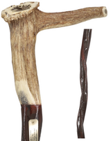 Exclusive Elk Horn Handle Cane with Bull Organ Shaft Bull Organ Penis Walking Cane - Tophatter Daily Deals