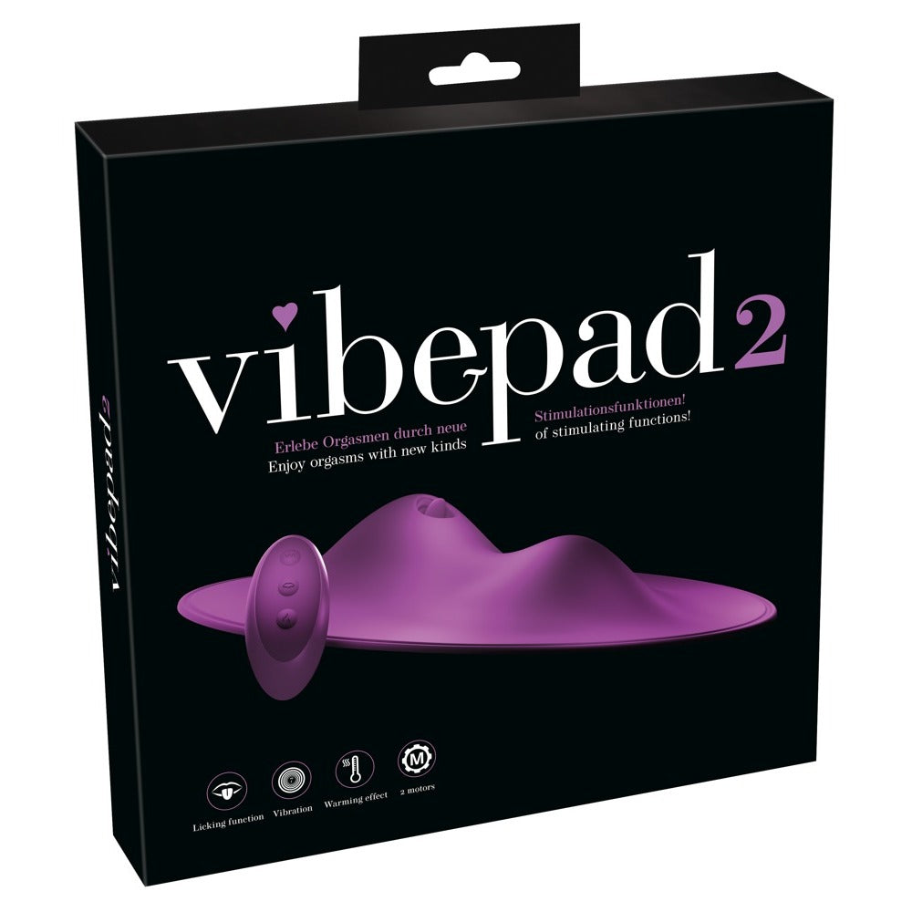 VibePad 2 – Clitoral Vibrating Pad with Warming and Licking Functions > Vibrators > Vibrating Pads - Tophatter Daily Deals