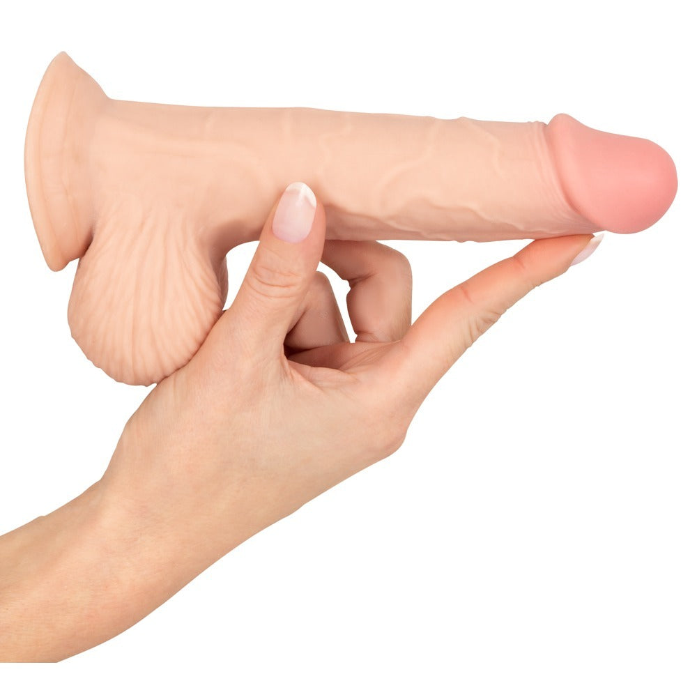 Nature Skin Flexible Dildo 19cm with Movable Skin and Suction Cup > Dildos > Realistic Dildos - Tophatter Daily Deals