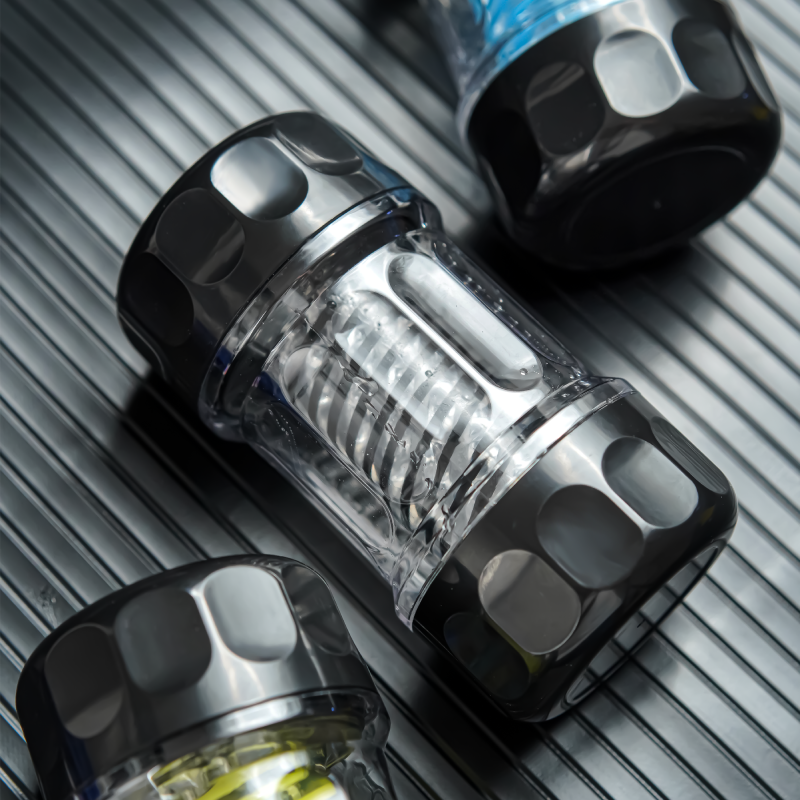 Acmejoy - Galaku Manual Spiral Suction Male Stroker with Textured Sleeve Masturbation Cup - Tophatter Daily Deals