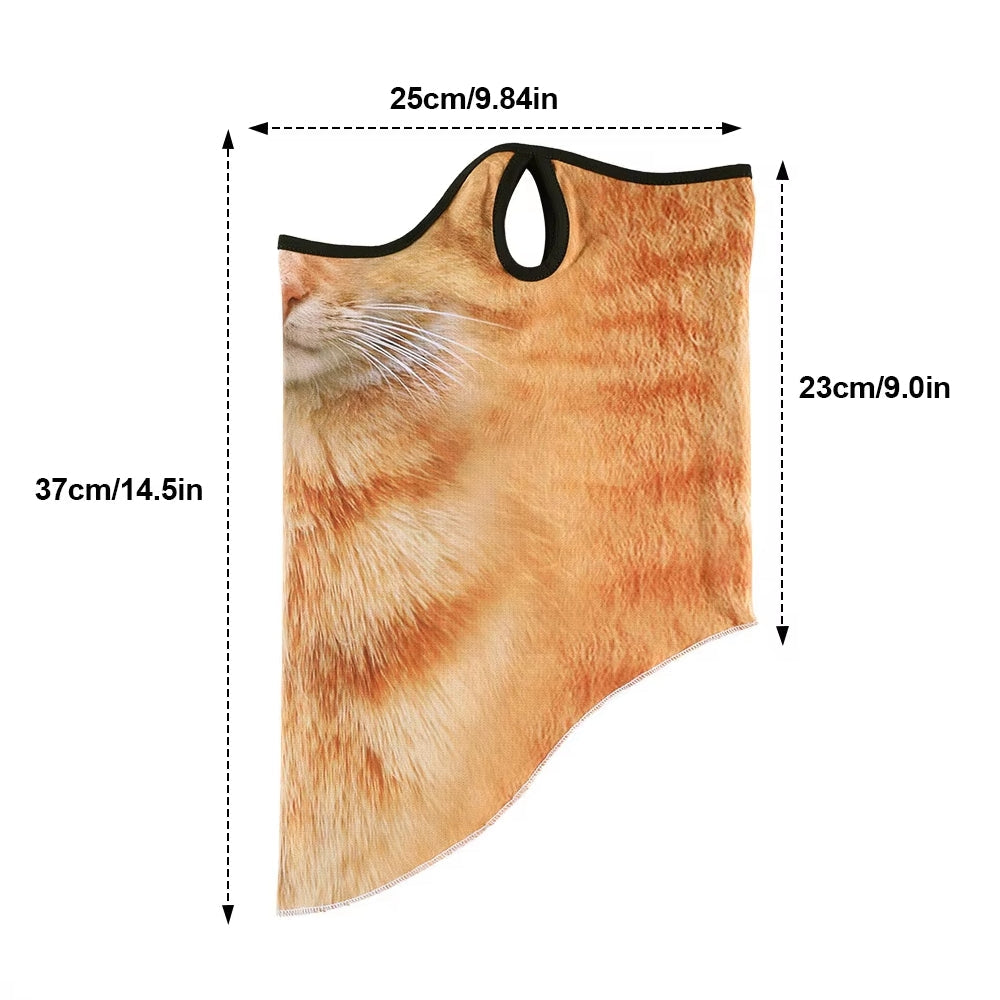 Halloween Mask Zoo Animal Neck Gaiter Motorcycle Face Masks Motorcycle Face Mask - Tophatter Daily Deals