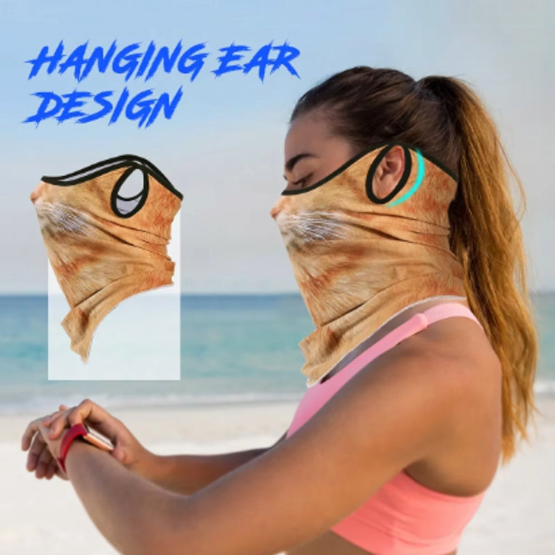 Halloween Mask Zoo Animal Neck Gaiter Motorcycle Face Masks Motorcycle Face Mask - Tophatter Daily Deals