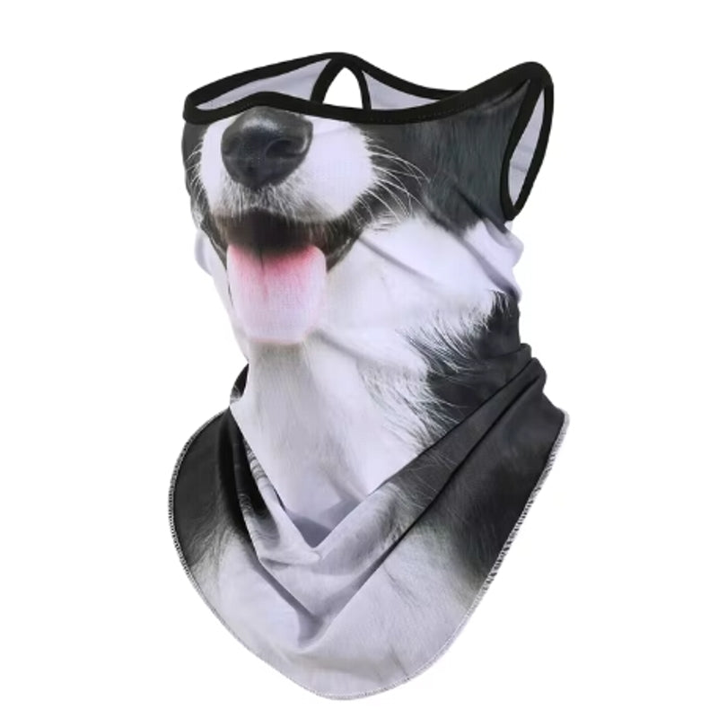 Halloween Mask Zoo Animal Neck Gaiter Motorcycle Face Masks Motorcycle Face Mask - Tophatter Daily Deals