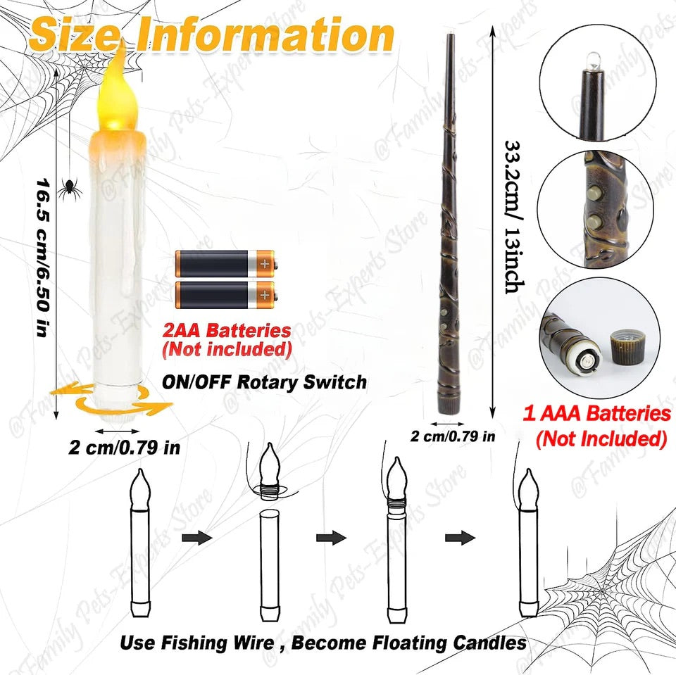 HARRY POTTER FLOATING CANDLES - Tophatter Daily Deals