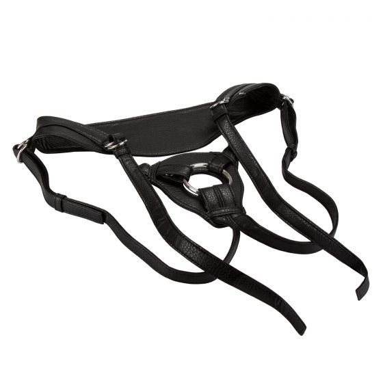Her Royal Harness The Queen in Black Strap-On Harness - Tophatter Daily Deals