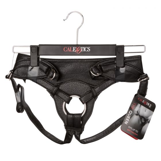 Her Royal Harness The Queen in Black Strap-On Harness - Tophatter Daily Deals
