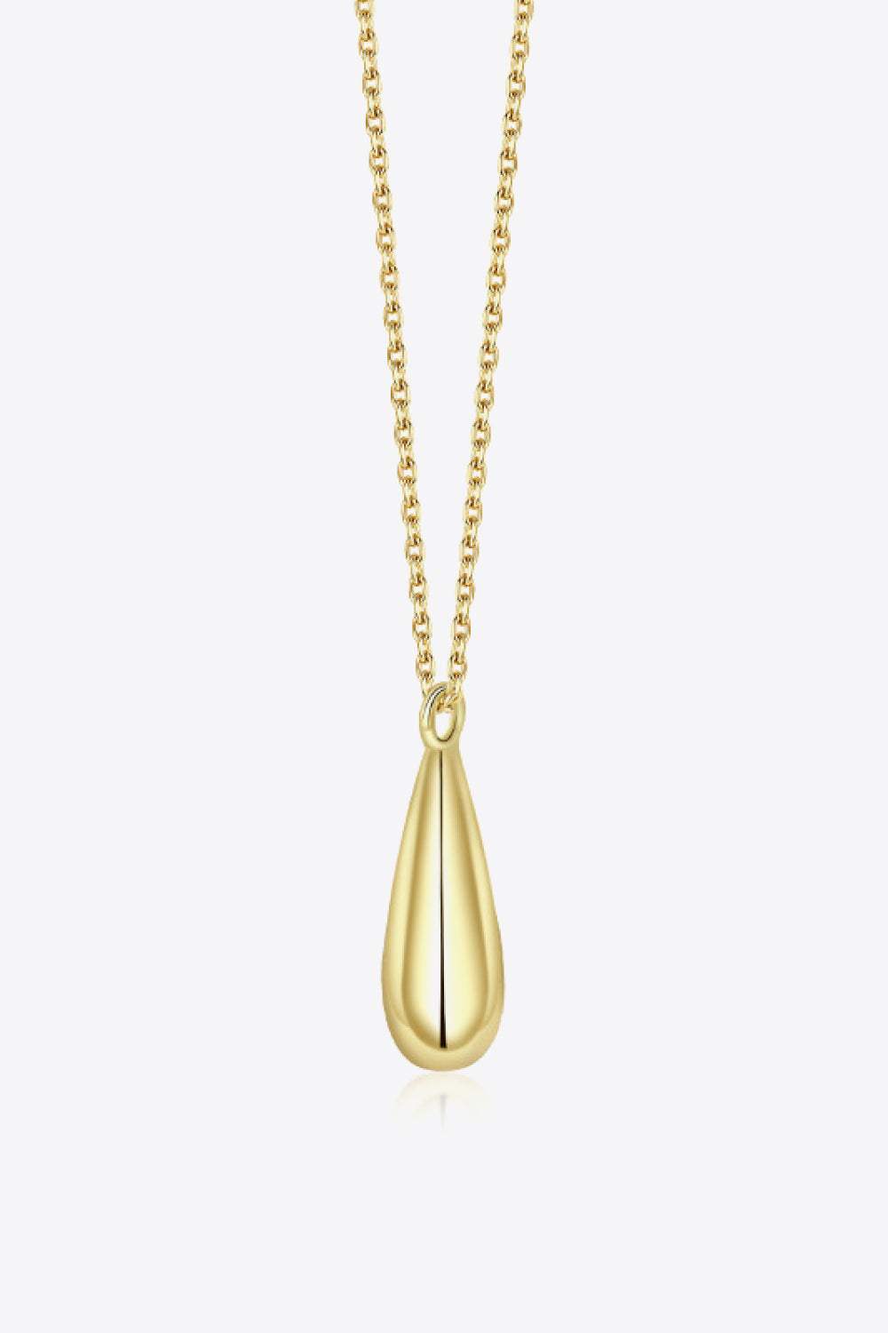 18K Gold-Plated Pendant Necklace Necklaces - Tophatter Daily Deals