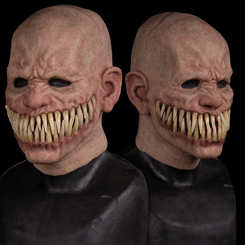 Halloween Mask Latex Full Face Balaclava Scary Prop 2025 3D Changing Face Moving Picture Frame - Tophatter Daily Deals