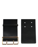 Alexander McQueen Wide Ecolux Military Belt Belts - Tophatter Daily Deals