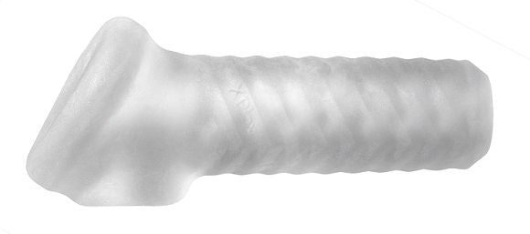 Xplay Breeder (Clear) – Textured Stretch Sleeve > Sex Toys For Men > Penis Sleeves - Tophatter Daily Deals