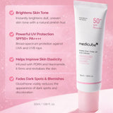 Medicube PDRN Pink Collagen Tone Up Sun Cream PA++++ 50ml Tube