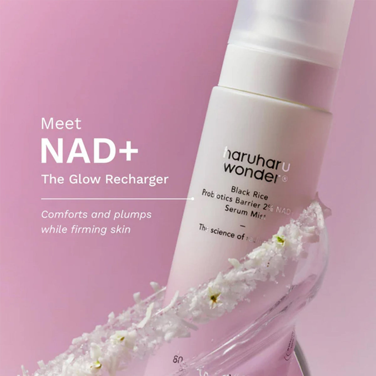 HaruHaru Wonder Black Rice Probiotic Barrier 2% NAD + Serum Mist 80ml Spray - Tophatter Daily Deals
