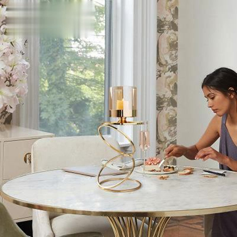 Aromatherapy Candle Holder Table Decoration Glass Ornaments 0 - Tophatter Daily Deals