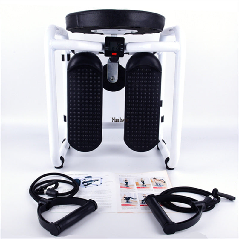 360-degree Rotating Fitness Bench Folding Treadmill As shown 0 - Tophatter Daily Deals