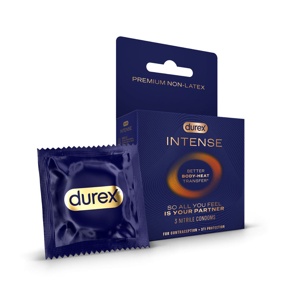 Durex Intense Nitrile Condoms 3 Pack > Essentials > Condoms - Tophatter Daily Deals