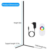 56" Floor LED Light Standing Lamp Indoor Lighting - Tophatter Daily Deals