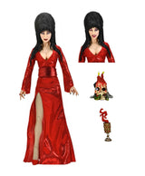 Elvira, Mistress of the Dark – Elvira (Red, Fright and Boo) Clothed Action Figure Action Figure - Tophatter Daily Deals