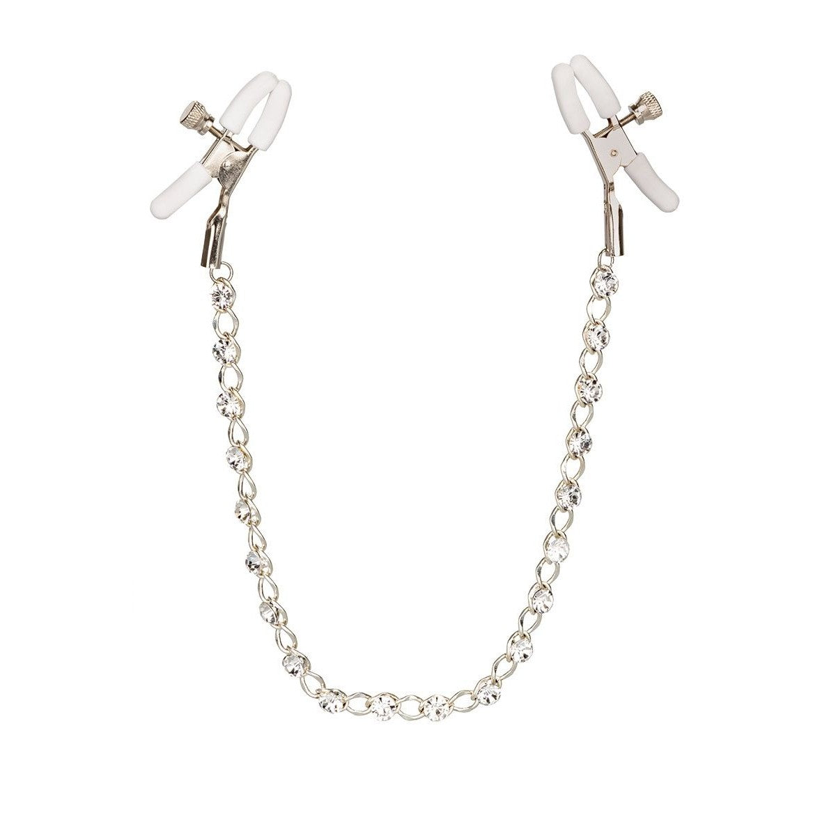 Nipple Play Crystal Chain Nipple Clamps Nipple Clamps - Tophatter Daily Deals